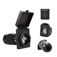 Заводская продукция прямой продажи 50A RV Inlet - Black RV -адаптер RV Power Adapter